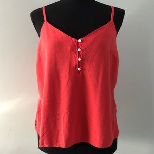 Women’s Old Navy Coral Spaghetti strap Tank top size M